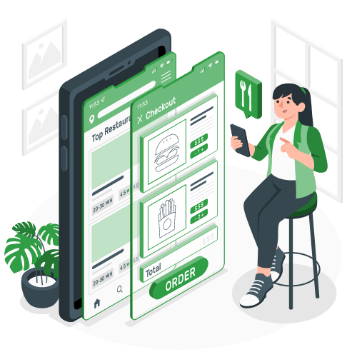 app screen for Personalize meal
